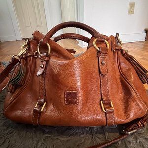 Dooney & Bourke Slouchy Crossbody Brown Leather Bag